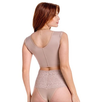 SUJETADOR CON REFUERZO Y CIERRE FRONTAL